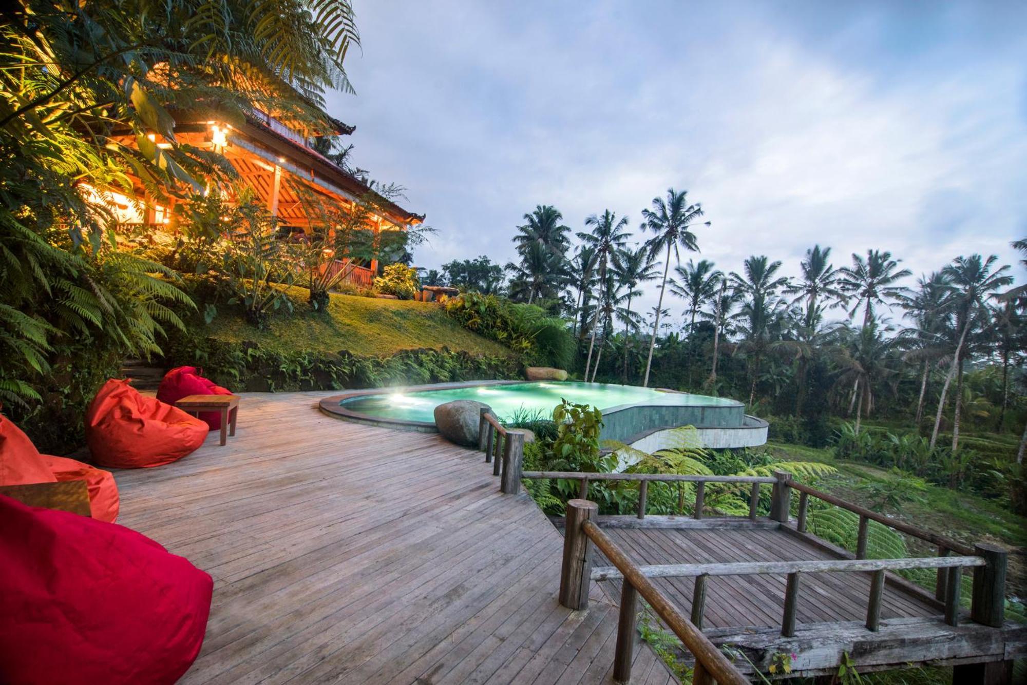 Dewi Tara Haven Bed & Breakfast Payangan Rom bilde