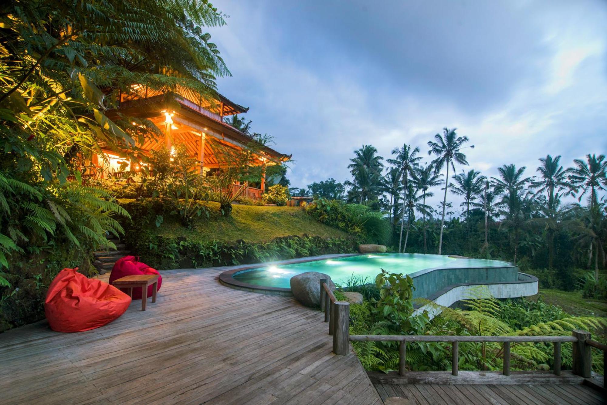 Dewi Tara Haven Bed & Breakfast Payangan Rom bilde