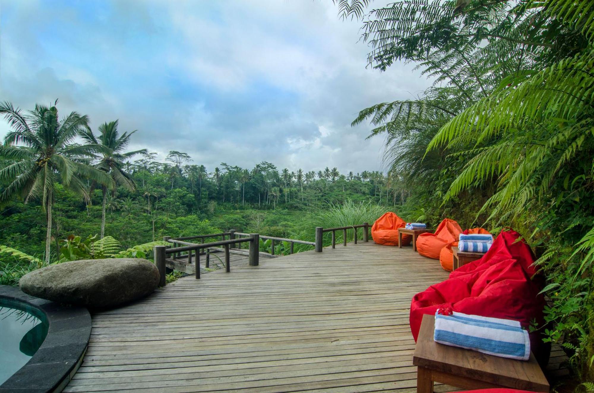 Dewi Tara Haven Bed & Breakfast Payangan Rom bilde